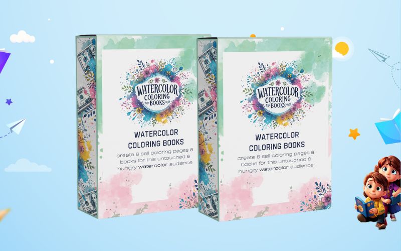 Watercolor Coloring Books Review 7 watercolor coloring books